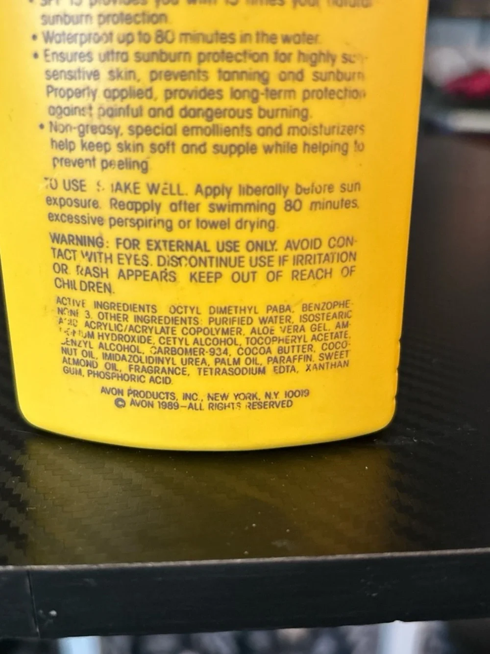 Avon kids sunscreen